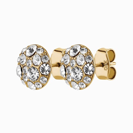 Dyrberg Kern Blais Gold Earrings - Crystal